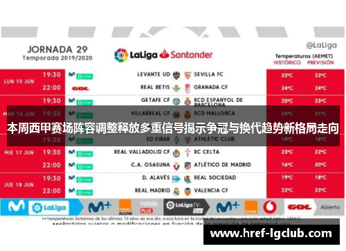 本周西甲赛场阵容调整释放多重信号揭示争冠与换代趋势新格局走向